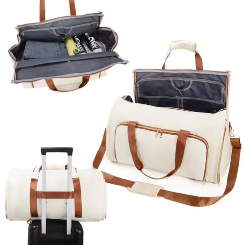 3-in-1 Travel Duffel Bag  Waterproof Garment Organizer