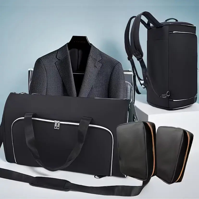 3-in-1 Travel Duffel Bag  Waterproof Garment Organizer