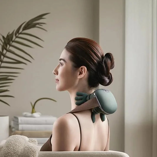 Portable, Heated Neck and Back Massager