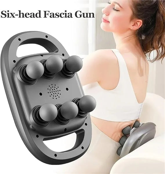 6-Head Deep Tissue Massager Instant Back & Muscle Pain Relief