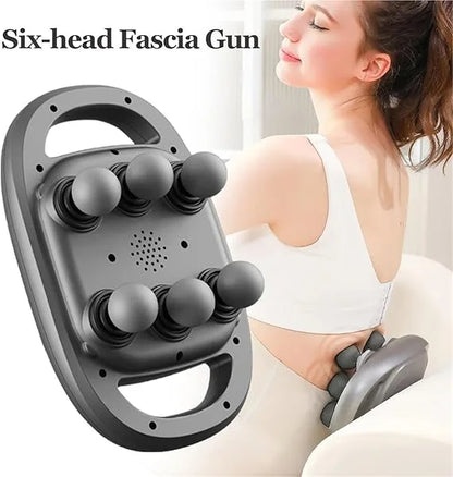 6-Head Deep Tissue Massager Instant Back & Muscle Pain Relief