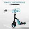 3-in-1 Kids Convertible Scooter & Balance Bike | Adjustable Baby Tricycle