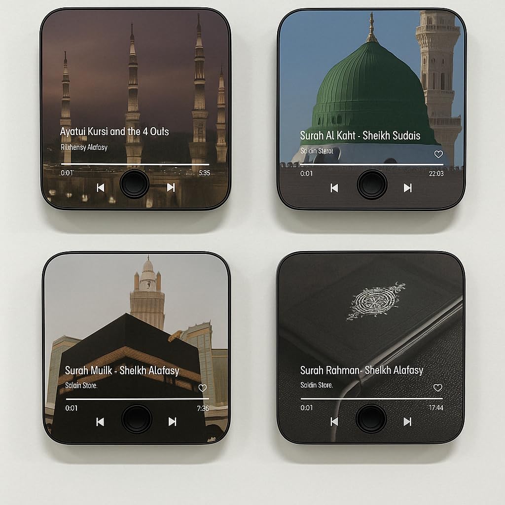 Quran Magnet with Built-in Surah Player  Ideal Islamic Gift