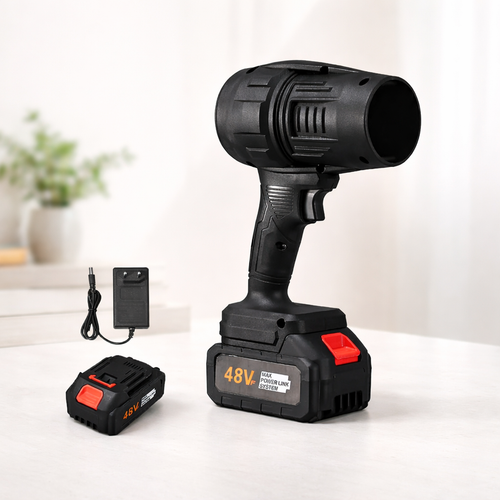 Jet Blower 48V with Charger with 2 x Rechargeable Batteries