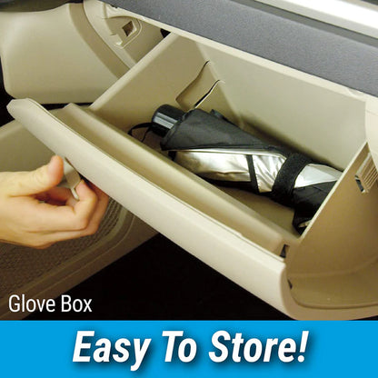 BrellaShield Car Windshield Sun Shade — Instant UV Protection