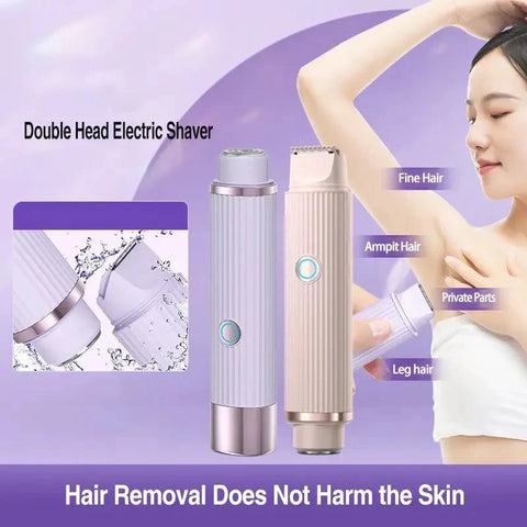 Double Head Electric Shaver – Wet & Dry