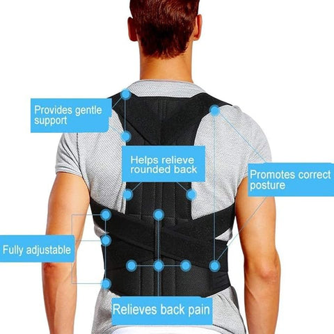 Adjustable Posture Corrector Shoulder Belt